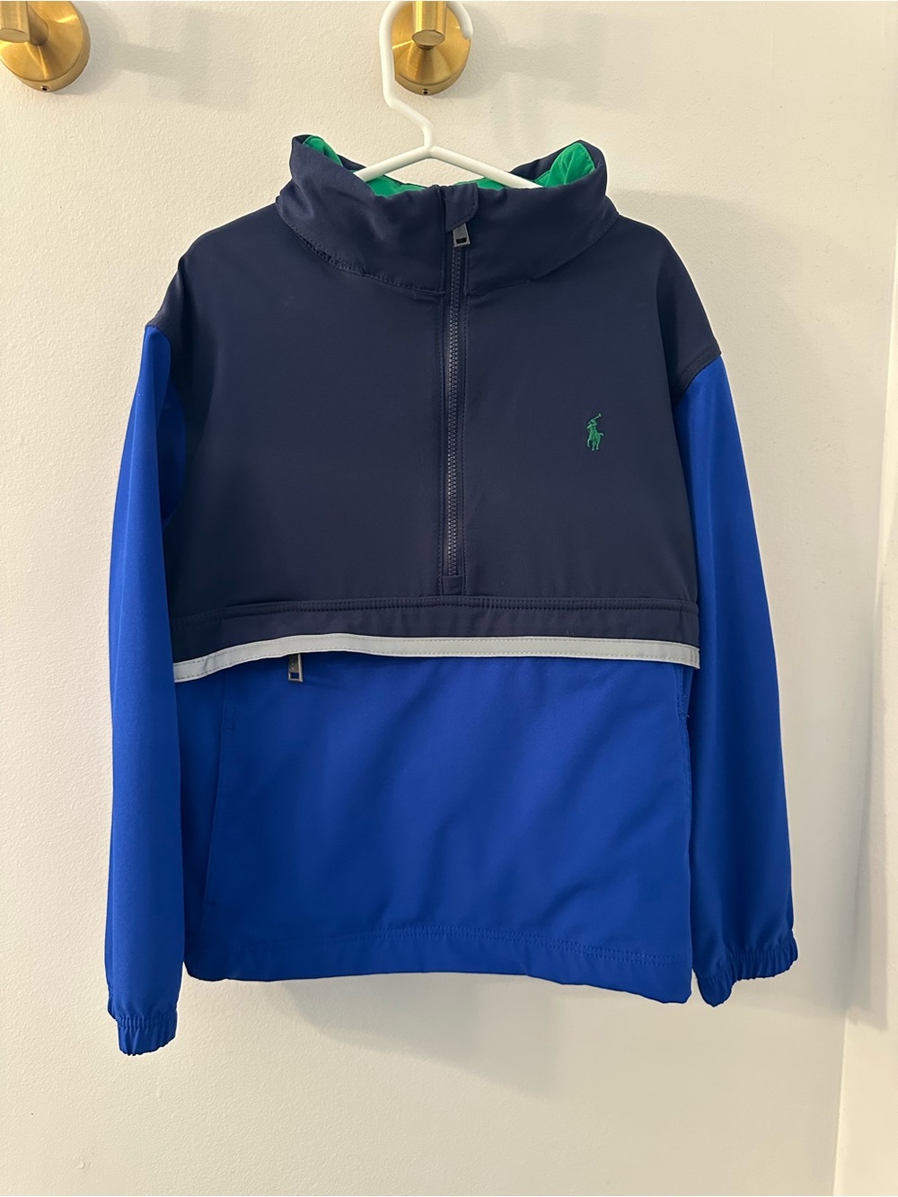 NWOT Polo Ralph Lauren Packable Pullover Jacket